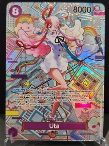UTA (SP Alt Art) OP02-120 ENGLISH Awakening of the New Era ONE PIECE TCG - Picture 1 of 2