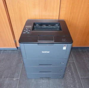 Brother HL-L5100DN Drucker s/w Druck Laserdrucker & LT-5500 #FL - Photo 1/6