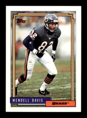 1992 Topps Wendell Davis   #262 - Image 1 of 2