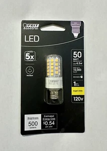 Feit Electric 50-Watt Equivalent Bright White (3000K) T4 Mini Candelabra - Picture 1 of 5