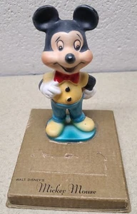 De colección. Figura de yeso de pared de Mickey Mouse exhibición de tienda de juguetes 6" de alto en la base - ¡RARO!! - Imagen 1 de 7
