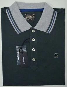 Diesel Poloshirt kurzarm d.grau 100% Baumwolle Gr.XL Neu (Maße beachten) - Picture 1 of 1