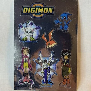 Vintage 2000 Digimon Sticker Set Stickers 90s 1990s - Picture 1 of 3