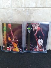 1992 (2) Shaquille O'Neal Classic Four Sport Gold #1 & #318-LSU-RC!