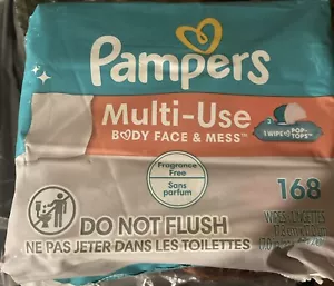 Pampers Expressions Baby Wipes Unscented - 168Count New inPackage. - Picture 1 of 1