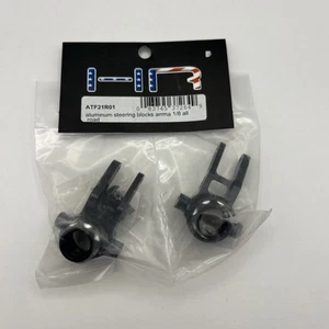 NEW Hot Racing Aluminum Steering Blocks Arrma 1/8 All Road 4x4 - ATF21R01 - Picture 1 of 4