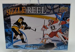 2025-26 Upper Deck Series 1 #SR-3 Sidney Crosby Speckle Sizzle Reel Penguins - Bild 1 von 2