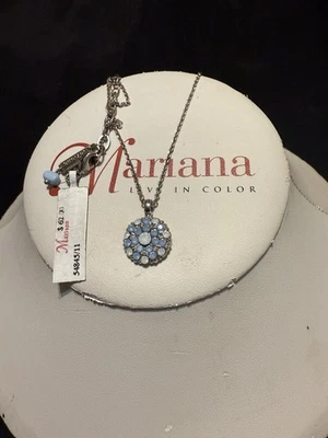 Collar ÁNGEL DE LA GUARDA Mariana Azul Claro (lote #2) Foto 1 de 4