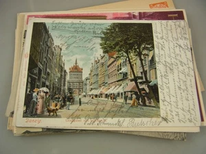 Kleines Konvolut 23 alte Postkarten Danzig Gdańsk Polen K7958 - Bild 1 von 23