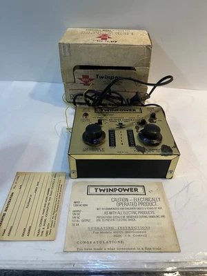 *Vintage!* MRC: Twinpower HO Scale Train Control | Model 202 UL  In Original Box - Image 1 of 4