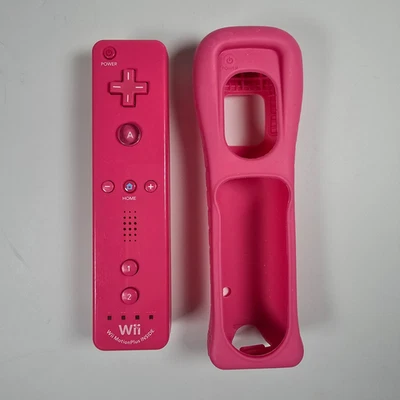 Authentic OEM Pink Nintendo Wii Motion Plus Controller [RVL-036] - Image 1 of 4