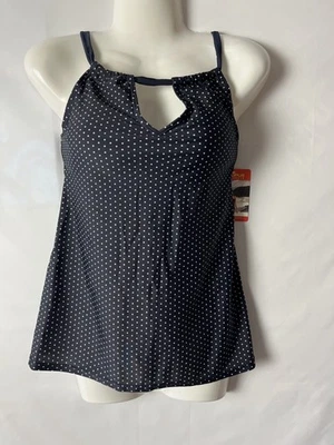 Tankini Oberteil schwarz gepunktet von OCTOPUS Beachwear Gr. 40  NEUWARE - Bild 1 von 4