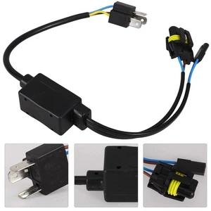  Headlamp Converters Wiring Harness Kit Headlight Pigtail Connector - Picture 1 of 12