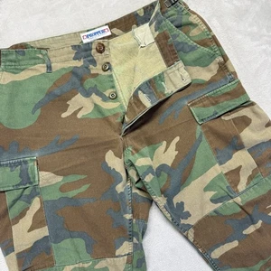 Propper Pants Men's Large Regular Camo Cargo Military Tactical Combat Woodland - Picture 1 of 15