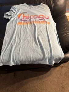 Chicago Band T-Shirt Ripple Junction Lite blau Transit Authority Peter Cetera - Bild 1 von 3