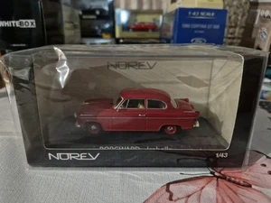 1:43 Scale Norev 1960 Borgward Isabella Berline Coupe Red 820022 - Picture 1 of 11