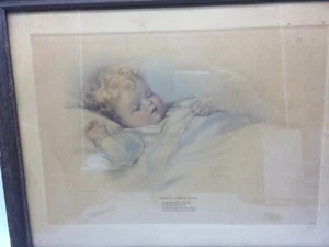 Vintage Bessie Pease Gutmann“ Mighty Like A Rose” Print - Picture 1 of 11