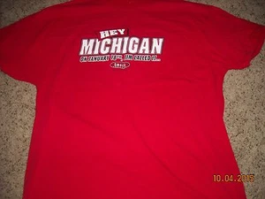 OHIO STATE BUCKEYES T-SHIRT(HEY MICHIGAN! JIM CALLED IT! HE DELIVERED IT VICTORY - Picture 1 of 2