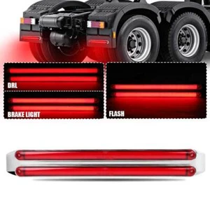 1PC LED Truck Trailer 13inch Stop Tail Running Turn Signal Brake Light Bar Strip - Picture 1 of 9