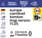 NEU 2024 RENAULT TOMTOM CARMINAT MAP VERSION 11.05 SD KARTE EUROPA MEGANE SCENIC