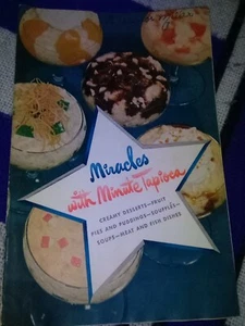 Miracles With Minute Tapioca 1948 Cook Booklet - Picture 1 of 3