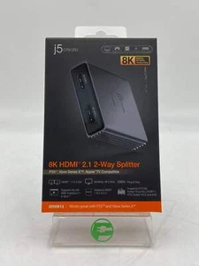 New j5 create 8k hdmi 2.1 2-Way Splitter JDSH812 - Picture 1 of 5