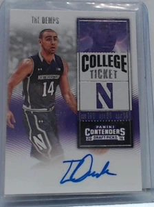 2016 PANINI CONTENDERS TRE DEMPS ROOKIE AUTO #180 NORTHWESTERN MSK - Picture 1 of 2