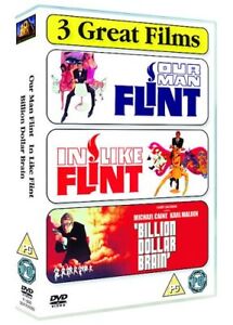 Billion Dollar Brain/Our Man Flint/In Li DVD Incredible Value and Free Shipping!