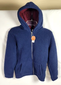 The Children’s Place Kids Size 10/12 Sherpa Cozy Zip Up Hoodie •Kangaroo Pockets - Picture 1 of 7