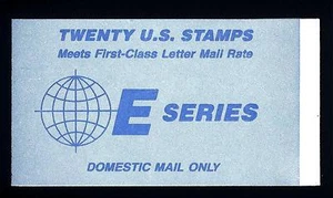 USA - STATI UNITI - Libretto - 1988 - Copertina azzurra tariffa "E" - $ 5 - Foto 1 di 1
