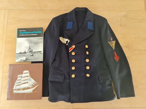 Uniformjacke Kriegsmarine, sog. Kollani, und Fotoalbum, Narvik, Tirpitz, WK II - Bild 1 von 24