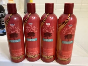  4 X ARGAN MIRACLE, AFRICAN PRIDE,  CONDITIONING SHAMPOO, ARGAN OIL FROM MOROCCO - Picture 1 of 12