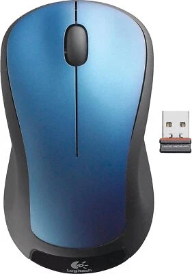 Logitech M310 Wireless Mouse, PC Mouse, PC/Mac Blue - Image 1 of 4