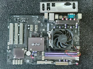 Elite ECS iCafe IC780M-A2 AMD Phenom II X4 960T 3.0GHz IO Shield XP Compatible - Picture 1 of 6