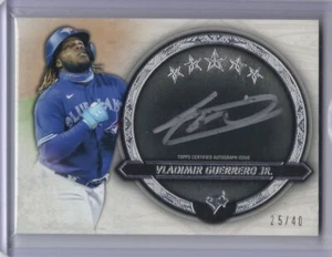 2021 Topps Five Star Silver Signatures Autograph Vladimir Guerrero Jr. 25/40 - Picture 1 of 2