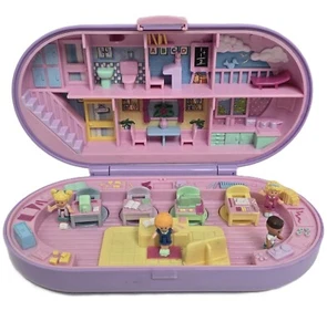 Mattel Polly Pocket Bluebird Stampin' School Set Vintage 1992 - Near Complete - Picture 1 of 15