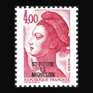 SPM 1986 - Frankreich überdruckt "ST-PIERRE ET MIQUELON" - Sc 465 postfrisch - Bild 1 von 2