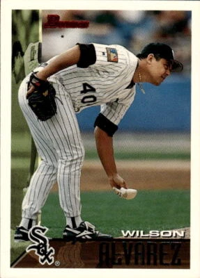 1995 Bowman Wilson Alvarez #412 Chicago White Sox - Image 1 of 2