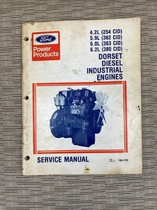 Ford Power Products Dorset 2700 Diesel Industrial Engines Service Manual - Picture 1 of 3