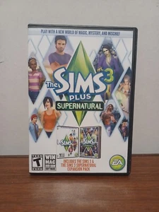 Juego completo de 2 discos Sims 3 Plus Supernatural (Windows/Mac, 2012) - Imagen 1 de 11