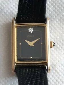 Pulsar Quartz WOMEN'S watch Diamond, Vintage Circa 1980's - Bild 1 von 6