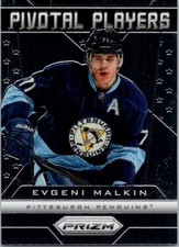 2013-14 Panini Prizm Pivotal Players Evgeni Malkin #PP-23