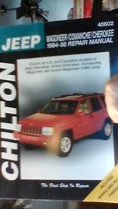CHILTON JEEP Wagoneer/Comanche/Cherokee 1984-98 MANUAL DE REPARACIÓN CHILTON - Imagen 1 de 2