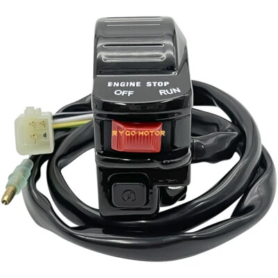 Left Handle Switch Start Kill Stop Button for Suzuki Quadsport 80 LT80 1987-2006 - Image 1 of 4