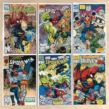 SPIDER-MAN 18-23 (1990) Erik Larsen Revenge of the Sinister Six Complete Set!