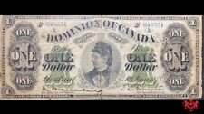 1878 Dominion Of Canada $1,6551 - Fine - Tears B.V. $600 DC-8e-iii-O