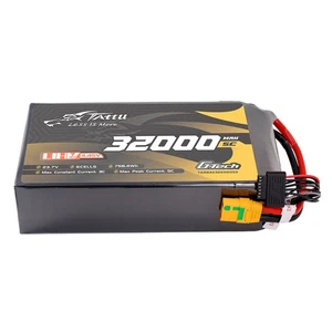TATTU G-Tech Ultra HighVoltage 32000mAh 5C 23,7V XT90S-F 6S Lipo Akku für UAV - Bild 1 von 5