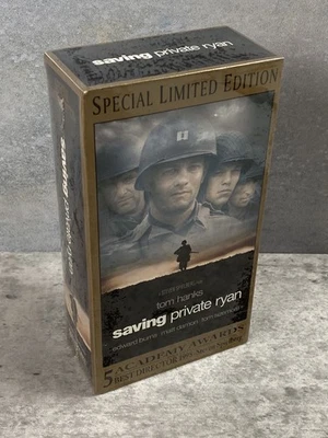 Saving Private Ryan VHS 2-Tape Set Special Limited Edition Digitally Master NEW - Image 1 of 4