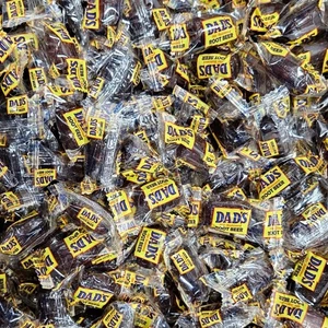 Barriles de cerveza de raíz antiguos de papá envueltos individualmente, 1 lb. - Imagen 1 de 5