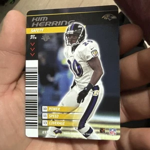 2002 NFL Showdown Kim Herring Baltimore Ravens Card - Bild 1 von 3